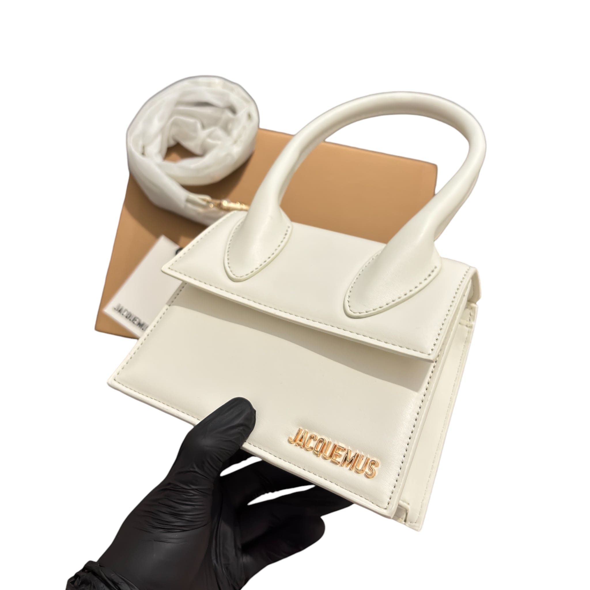 Jacquemus Le Chiquito White Mini Bag
