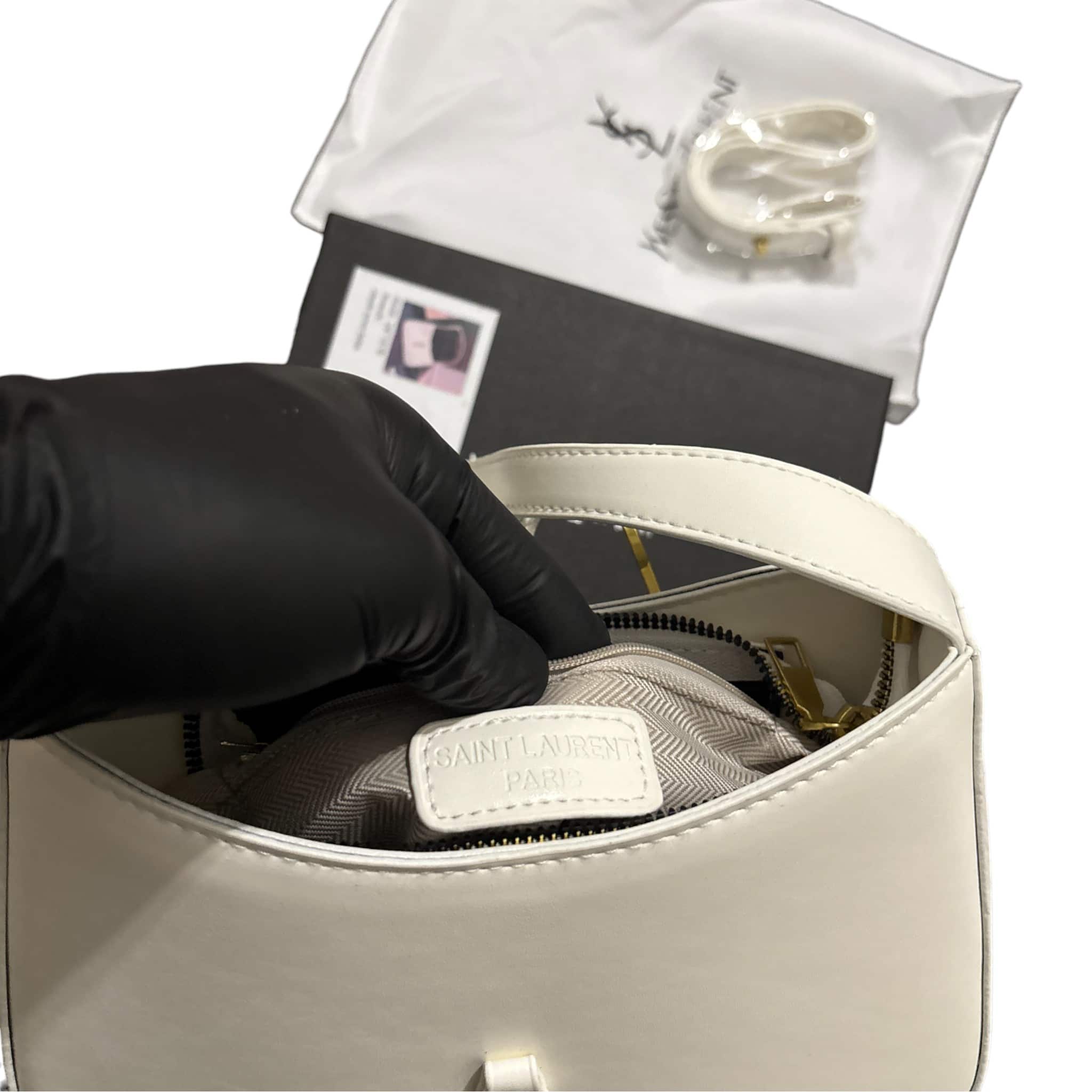 YSL White Onyx Shoulder Bag LIMITED