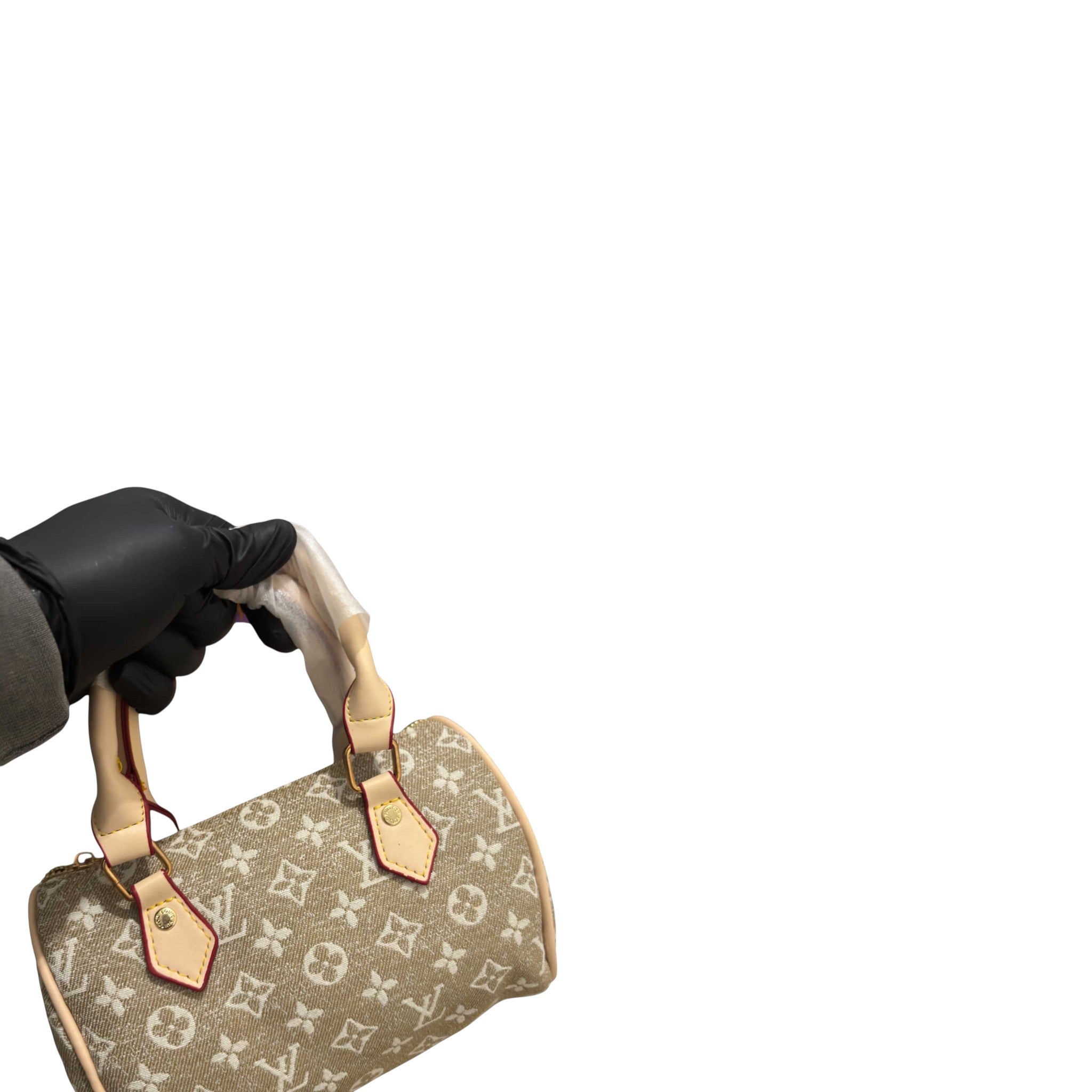 LV Caramel MIN Denim Speedy Pillow bag LIMITED