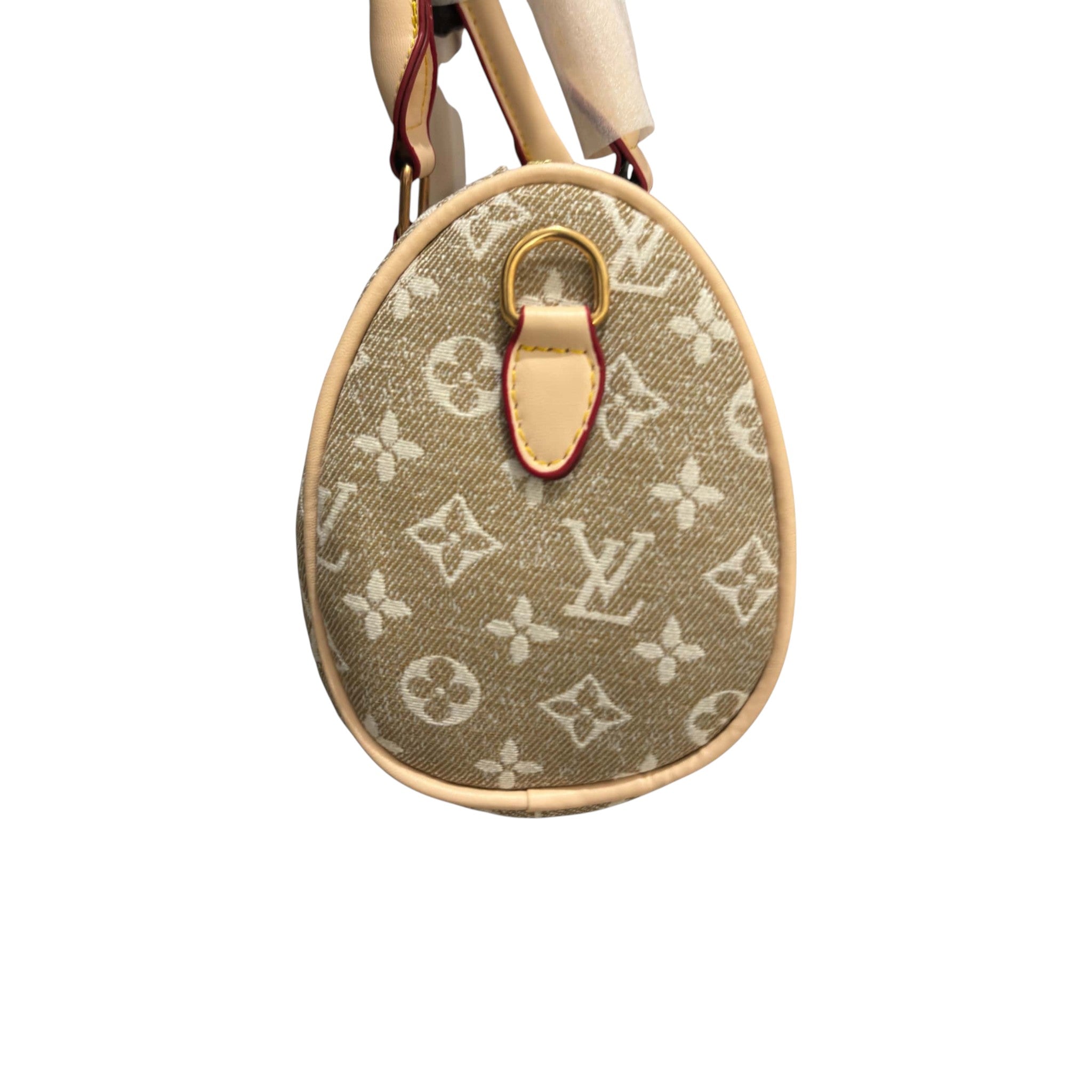 LV Caramel MIN Denim Speedy Pillow bag LIMITED