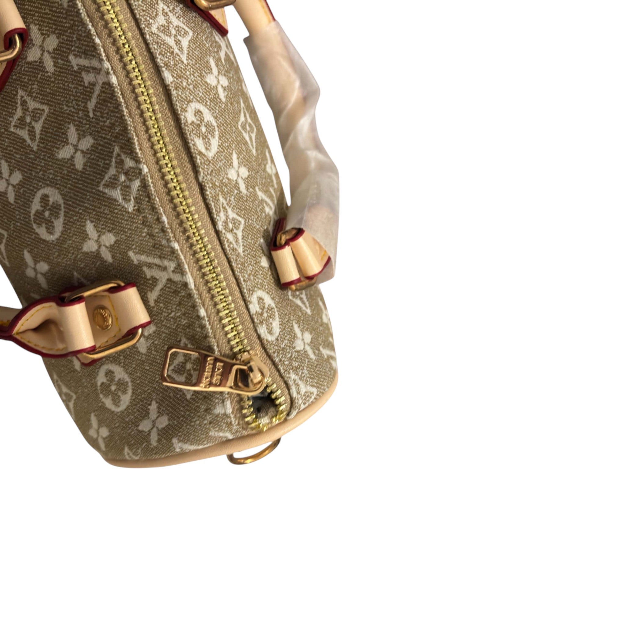 LV Caramel MIN Denim Speedy Pillow bag LIMITED
