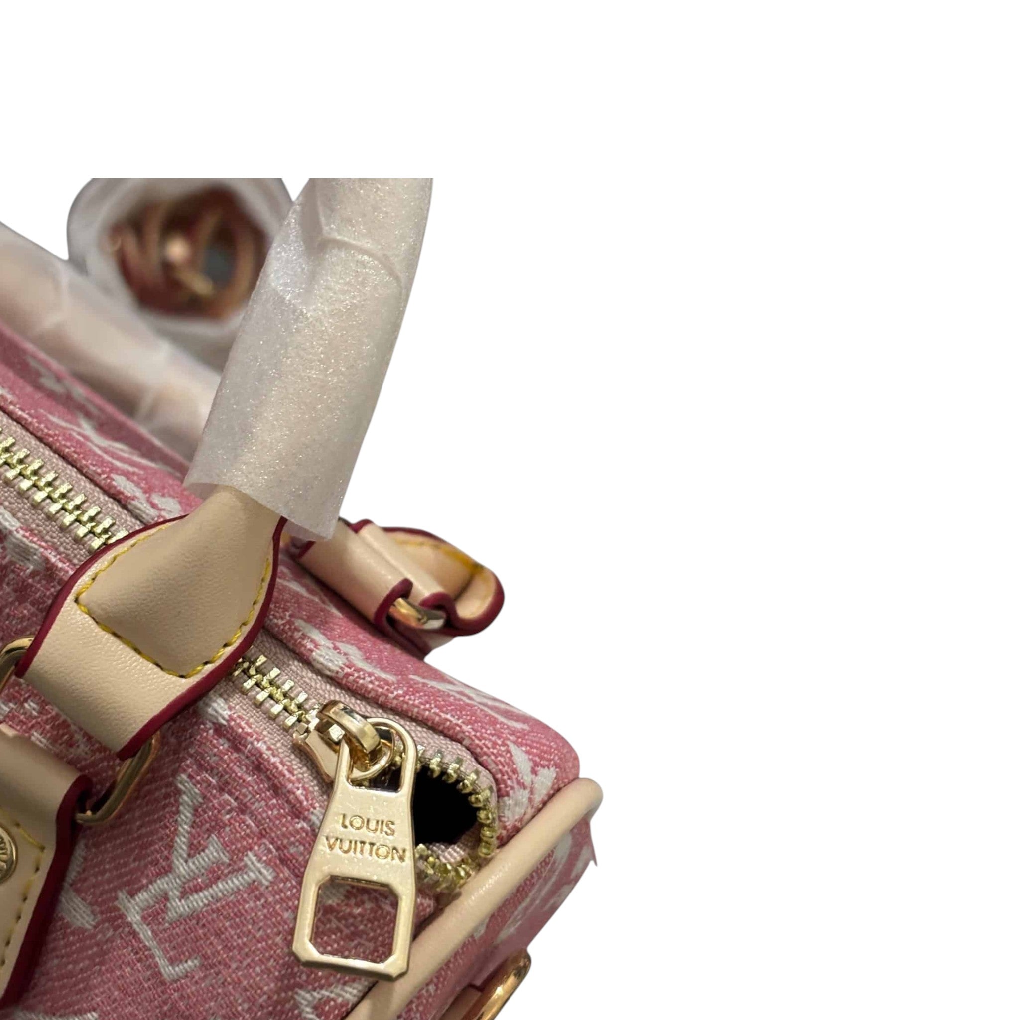 LV Pink Denim MINI Speedy Pillow bag LIMITED