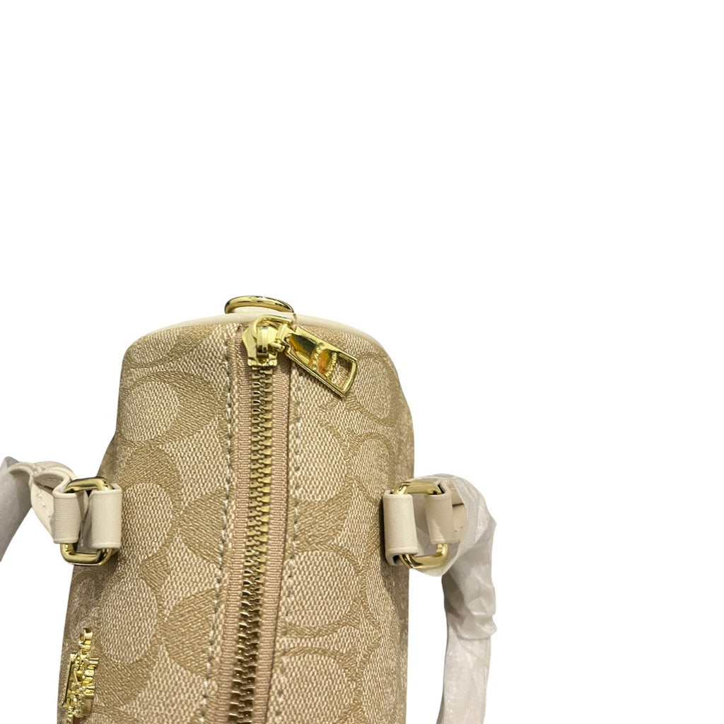 Coach Mini Rowan Beige Bag
